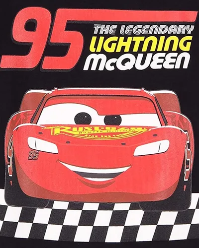 Miniatura 6 de Disney Pixar Cars Tow Mater Lightning McQueen - Paquete de 3 camisetas para bebés y niños grandes