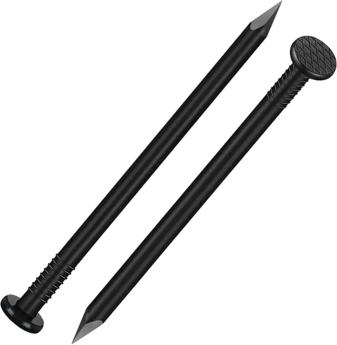 Miniatura 11 de Uñas de hardware de 1 pulgada, (1351 unidades), uñas negras de 2 libras, uñas para colgar imágenes, uñas pequeñas, uñas de pared, uñas de madera