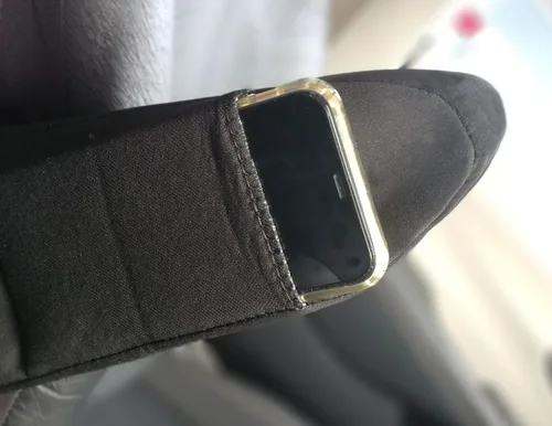 Miniatura 5 de Yupbizauto Fundas universales para reposabrazos con bolsillo de almacenamiento para automóviles, SUV, minivans, poliéster marrón sólido, protege