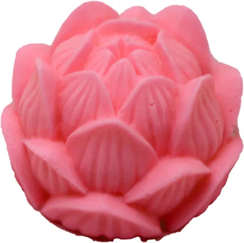 Miniatura 6 de Molde de silicona de flor de loto, molde de jabón, molde de fondant, molde de chocolate, molde de caramelo, molde de resina, arcilla para hornear