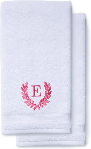Miniatura 85 de Toallas de mano decorativas y con monograma para baño, cocina, maquillaje Regalo personalizado para boda-nupcial Toalla turca de lujo