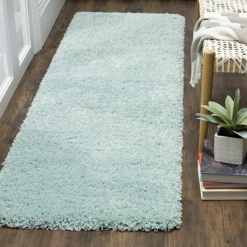 Miniatura 11 de SAFAVIEH Laguna Shag Collection - Alfombra decorativa, 2 pies 3 pulgadas x 4 pies, color beige, diseño sólido, no desprende pelusa y de fácil