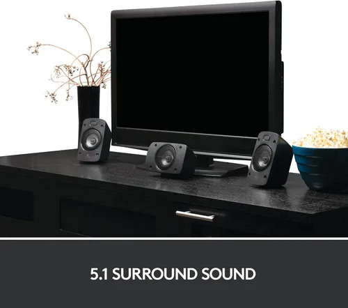 Miniatura 13 de Sistema de altavoces de sonido envolvente Logitech Z906 5.1 - Certificado THX, Dolby Digital y DTS Digital - Negro
