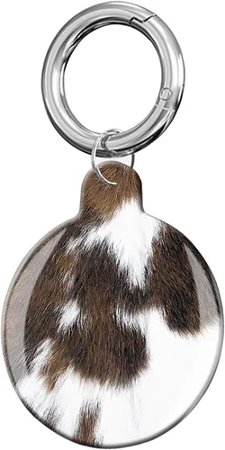 Miniatura 12 de ANDRIU Funda compatible con Air Tag, funda protectora con soporte para llavero de bucle, resistente a los arañazos para cartera, equipaje, perro