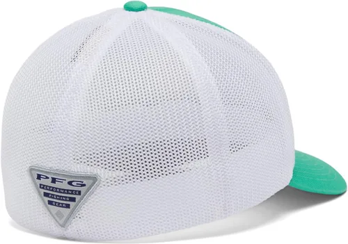 Miniatura 895 de Columbia - Gorra de malla con bandera con árboles unisex para adultos, corona alta
