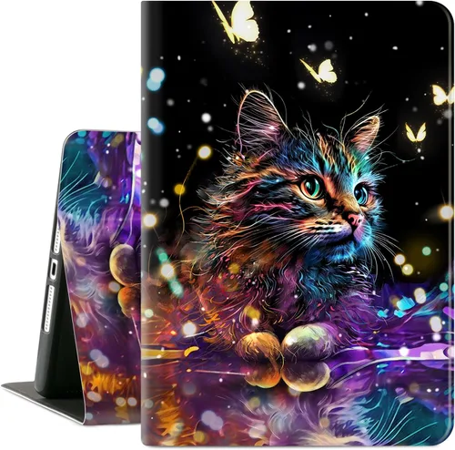 Miniatura 15 de Funda para iPad de 9ª generación, funda para iPad de 8ª generación, funda para iPad de 7ª generación de 10.2 pulgadas, vista multiángulo con soporte