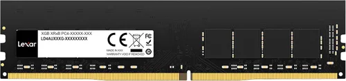 Lexar Memoria de escritorio de 16 GB DDR4 UDIMM RAM 3200MT/s CL22 de 288 pines, negro (LD4AU016G-B3200GSST)
