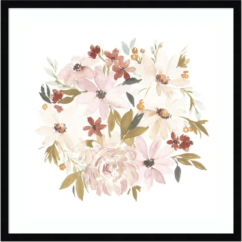 Miniatura 13 de Amanti Art Impresión artística enmarcada para pared (21 x 21) Arreglo rosa I de Amanda Cook, póster enmarcado para decoración de pared, sala