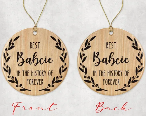 Miniatura 2 de El mejor adorno de bebé – El mejor adorno de Navidad para bebé – El mejor bebé en la historia de la eternidad – Adorno familiar – Regalo para bebé