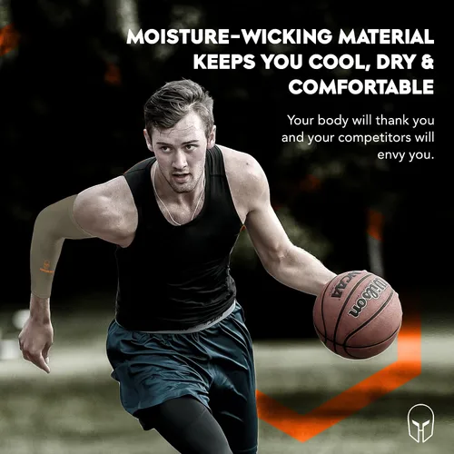 Miniatura 194 de ARMORAY - Mangas de brazo para hombres o mujeres; para cubrir tatuajes; de enfriamiento, para practicar deportes, básquetbol, golf, fútbol