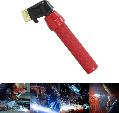 Miniatura 6 de Reboot Portaelectrodos de soldadura tipo twist de 400AMP de cobre completo, abrazadera de electrodo de servicio pesado, accesorios para máquina
