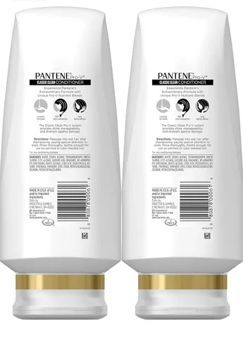 Miniatura 2 de Pantene Acondicionador Classic Clean, 24 fl oz, paquete doble