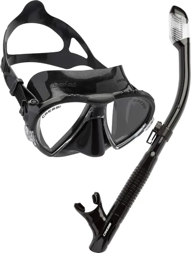 Miniatura 10 de Cressi Juego de esnórquel para adultos Máscara y snorkel Máscara de silicona cómoda de primera calidad Snorkel superior seco Diseñado