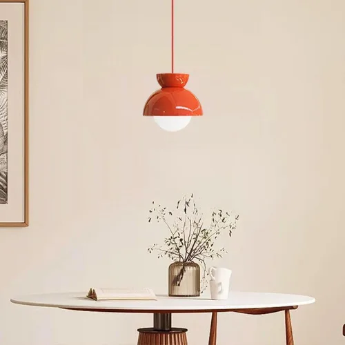 Miniatura 3 de Lámparas colgantes modernas para isla de cocina, pantalla de vidrio blanco leche, lámparas colgantes con cable ajustable para comedor, dormitorio