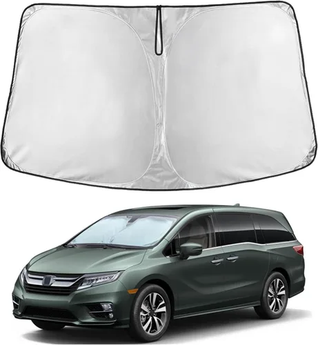 Miniatura 311 de EcoNour Parasol para parabrisas compatible con Hyundai Tucson 2016-2019 2020 2021, visera solar para parabrisas delantero y ventana, bloqueador