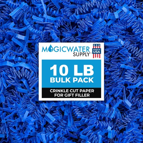 Miniatura 44 de MagicWater Papel de Corte Ondulado para Cestas de Regalo - 10 LB - Verde Militar - Perfecto para Relleno de Papel Triturado, Relleno de Cestas
