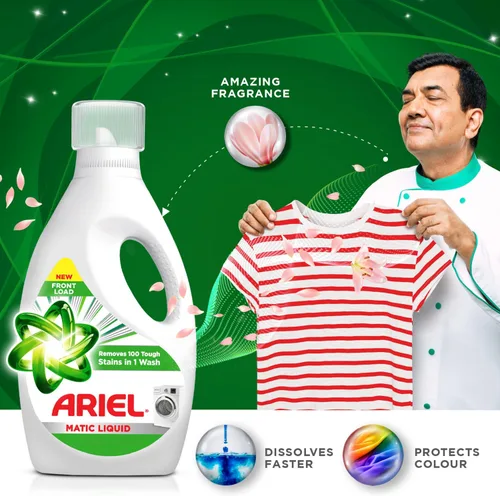 Miniatura 8 de Ariel Detergente Líquido Matic 1 Litro