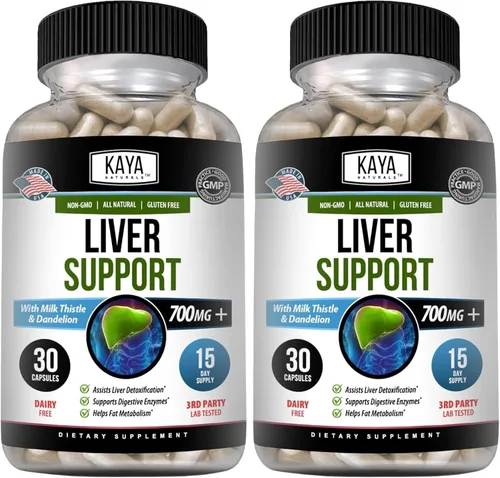 Miniatura 12 de Kaya Naturals Liver Cleanse Detox & Repair - Suplemento de cardo mariano - Desintoxicación hepática para mujeres y hombres - Extracto de alcachofa