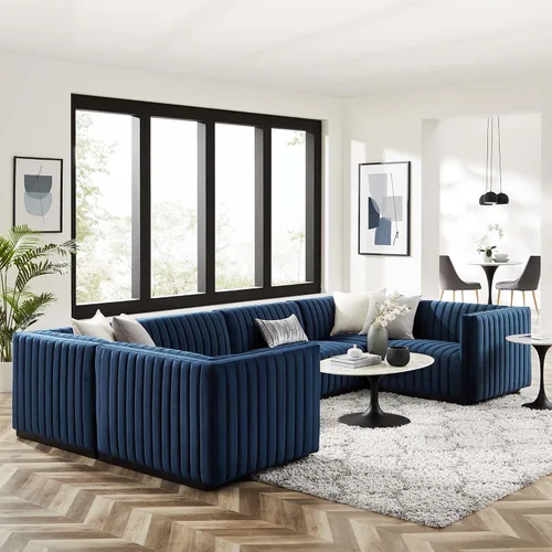 Miniatura 37 de Modway Conjure Seccional, Oro Negro
