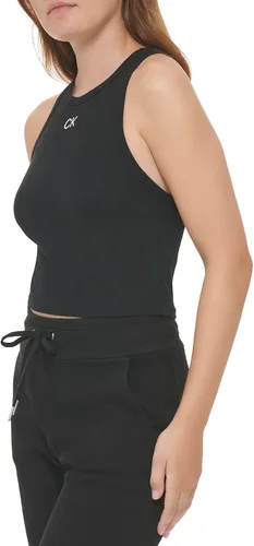 Miniatura 2 de Calvin Klein Performance Women's Calvin Klein Basic Racerback Cropped Top