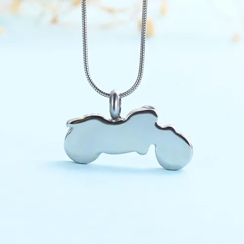 Miniatura 16 de Imrsanl Joyería de cremación para cenizas, motocicleta, automóvil pequeño, collar de urna de tractor para cenizas para hombres, recuerdo