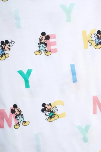 Miniatura 4 de Disney Mameluco de Mickey Mouse para bebés y niños, 4 piezas para recién nacidos (0-24 meses)