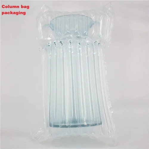 Miniatura 3 de Sunkey - Jarrón de cristal para decoración del hogar, Vidrio, Azul, M