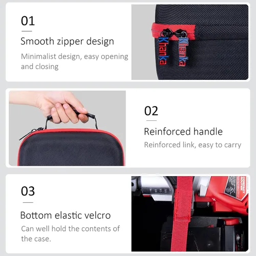 Miniatura 5 de Khanka Funda rígida para Milwaukee Electric Tools 2648-20 M18 + carcasa rígida para enrutador compacto inalámbrico Milwaukee M18 FUEL