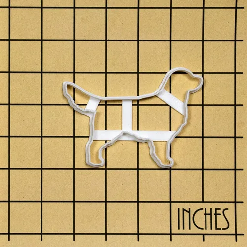 Miniatura 4 de Cortador de galletas Golden Retriever Body 1 pieza - Bakerlogy
