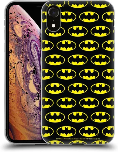 Miniatura 430 de Head Case Designs Funda de gel con licencia oficial de Batman DC Comics Bat Signal Logos [protección de grado militar] compatible con Apple iPhone 7