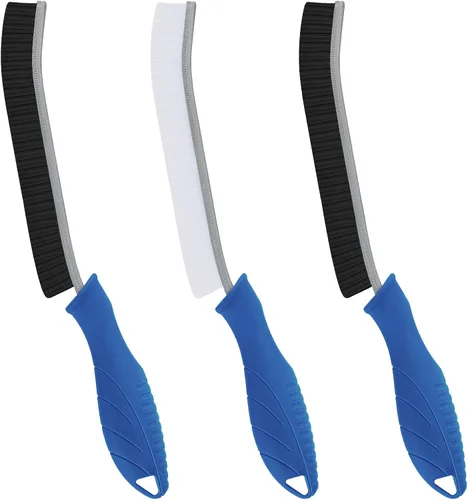 Miniatura 13 de FOOGWEE Cepillo de limpieza de hendiduras de cerdas duras, herramientas de limpieza para uso doméstico, suministros de limpieza multifuncionales