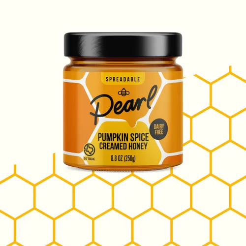 Miniatura 9 de Pearl Honey Spreads - Miel cruda en crema orgánica con sabor a canela - Sin químicos, sin lácteos, sin soja y 100% con sabor natural Tarro de 8.8