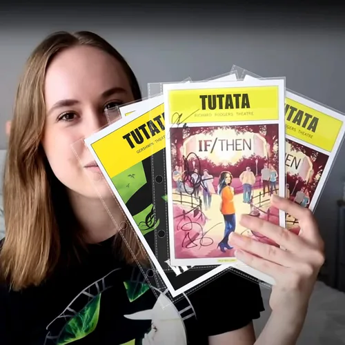 Miniatura 6 de Protectores de página para programas de juego de Broadway y programas de teatro, 50 protectores de hojas para folletos antiguos de 6 x 9 pulgadas