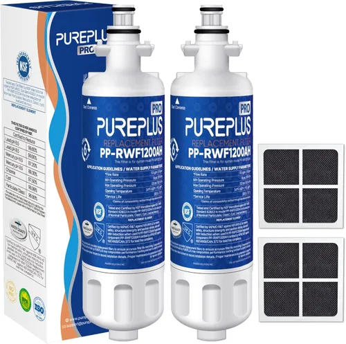 PUREPLUS LT700P Certificado NSF 53&42 Reemplazo para LG ADQ36006101 Kenmore 469690, ADQ36006102, LFXS30766S, LFX28968ST, LFX31925ST, LFX31945ST,