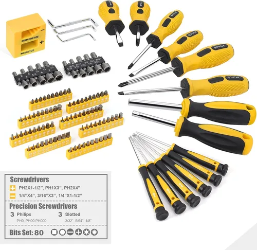 Miniatura 4 de TOPLINE Juego de herramientas para el hogar de 467 piezas para mecánicos, bolsa de herramientas de 16 pulgadas con kit de herramientas para el hogar
