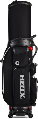 Miniatura 4 de HELIX -Bolsa de carrito de golf de golf, fácil de transportar, bolsa retráctil para carrito de golf con chasis de ruedas de bloqueo y empuñadura