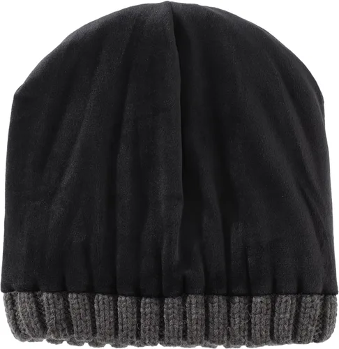 Miniatura 4 de Home Prefer Gorro de invierno para hombre, gorro de punto de vellón, gorro cálido para hombre y mujer