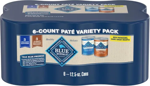 Miniatura 14 de Blue Buffalo Homestyle - Comida húmeda para perro, receta casera, alimento para perro adulto, vacuno, lata de 12.5 onzas (Paquete de 12.5)