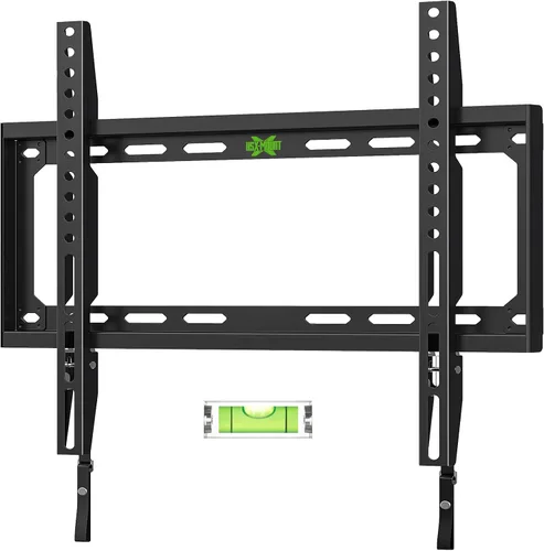 USX MOUNT Soporte de pared fijo para TV con perfil bajo para la mayoría de televisores LED, LCD y de pantalla plana de 26 a 55 pulgadas, soporte de