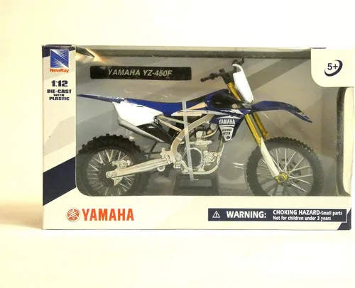 Miniatura 5 de New-Ray Motocicleta Yamaha YZF 450 2017 Miniatura Escala 1/12°, 57983, Multicolor