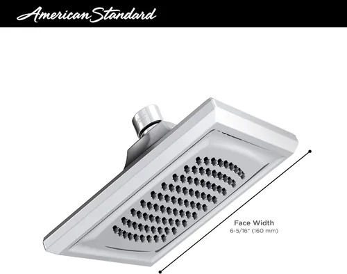 Miniatura 3 de American Standard TU455508.002 Town Square S - Kit de molduras para bañera y ducha con cartucho-1.8 GPM, cromo pulido