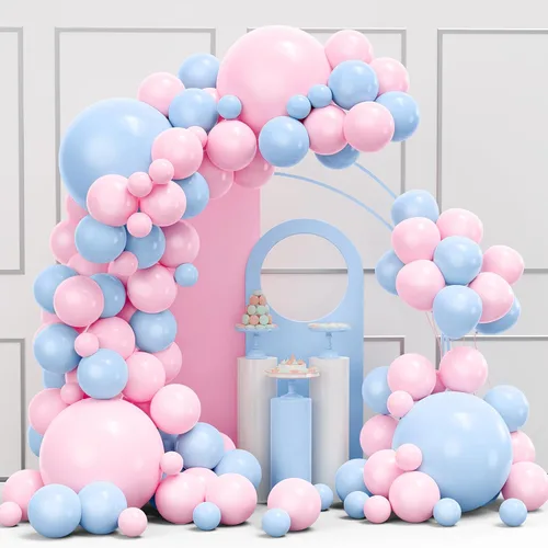 Miniatura 8 de Kit de arco de guirnalda de globos de color dorado y negro, 134 globos metálicos dorados y negros con diferentes tamaños para graduación