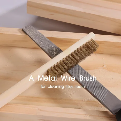 Miniatura 8 de REXBETI Juego de 25 limas de metal, acero de aleación forjado T12 de grado premium, plano/triángulo/semicircular/redonda/lima grande y 12 limas
