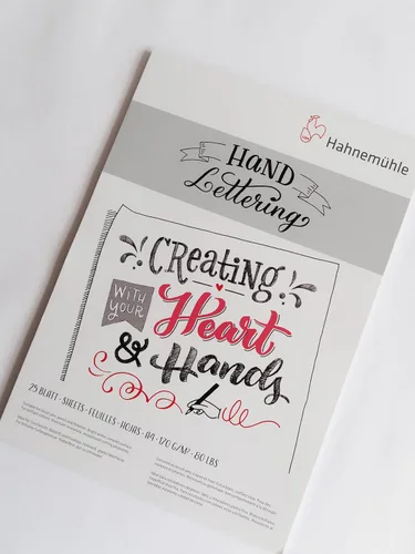 Miniatura 2 de Hahnemuhle - Bloque de letras manual A4 (11.7 x 8.3 pulgadas), 6.00 oz/m², 25 hojas