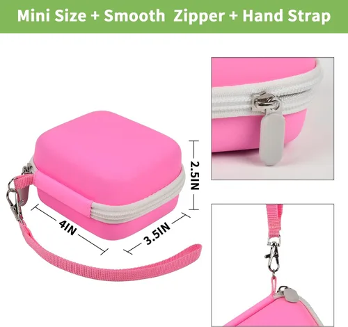 Miniatura 3 de Estuche de viaje rígido para cargador inalámbrico plegable 3 en 1, organizador de almacenamiento portátil para UCOMX/para Hicober/para Iseyyox