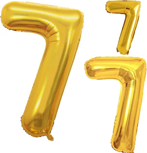 Miniatura 386 de Goer, conjunto de globos de papel aluminio para decoraciones de cumpleaños, globos de las letras de feliz cumpleaños y de números Oro