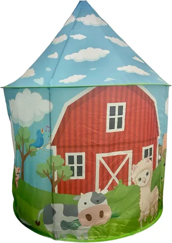 Miniatura 7 de Casa de juegos para niños y niñas, tienda de campaña para niños pequeños, regalo de juguete portátil desplegable, para interiores y exteriores, cama