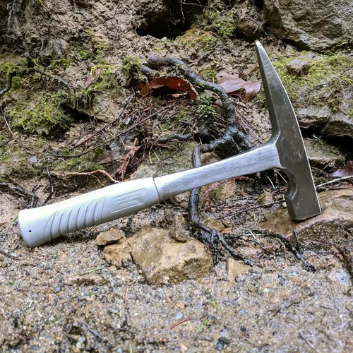 Miniatura 6 de ASR Outdoor Kit de equipo de Rockhounding para principiantes de 40 piezas con bolsa de herramientas, cinceles, martillo de selección de rocas