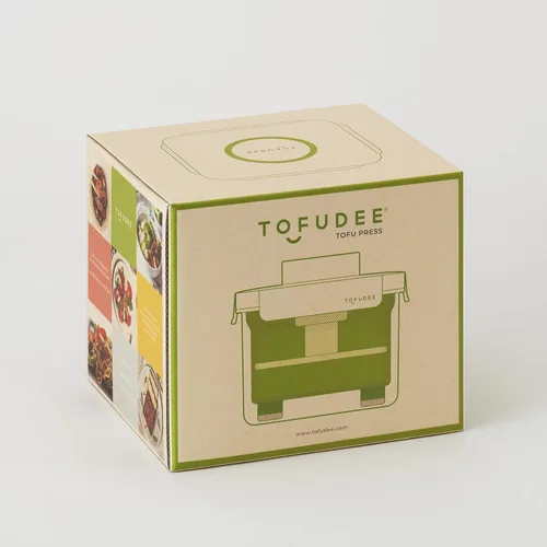 Miniatura 8 de TOFUDEE Prensa de tofu para veganos – Apto para lavavajillas y sin BPA que drena rápidamente el agua de tofu suave, firme, extra firme y orgánico