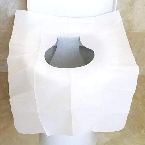 Miniatura 9 de MA CHÉRIE Fundas desechables para asiento de inodoro, 60 hojas (6 paquetes x 10), extra grandes, desechables, aptas para viajes y familia